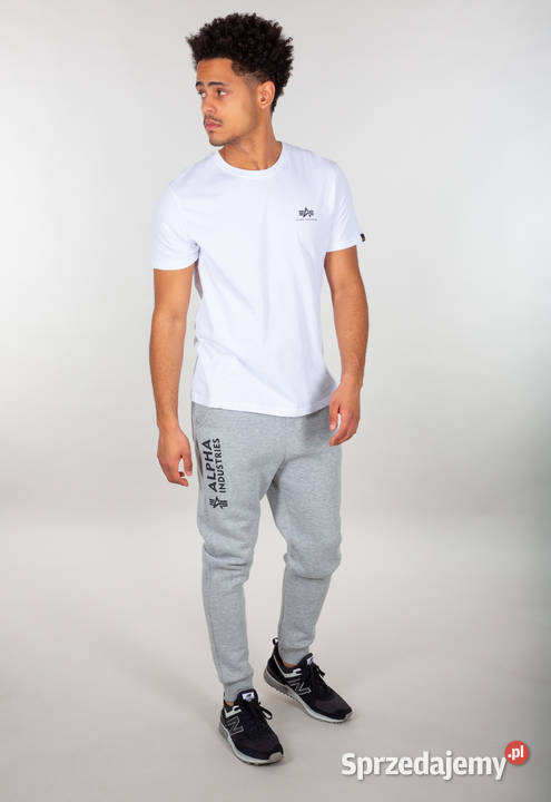 ALPHA INDUSTRIES spodnie dresowe szare L do 2XL mazowieckie Warszawa