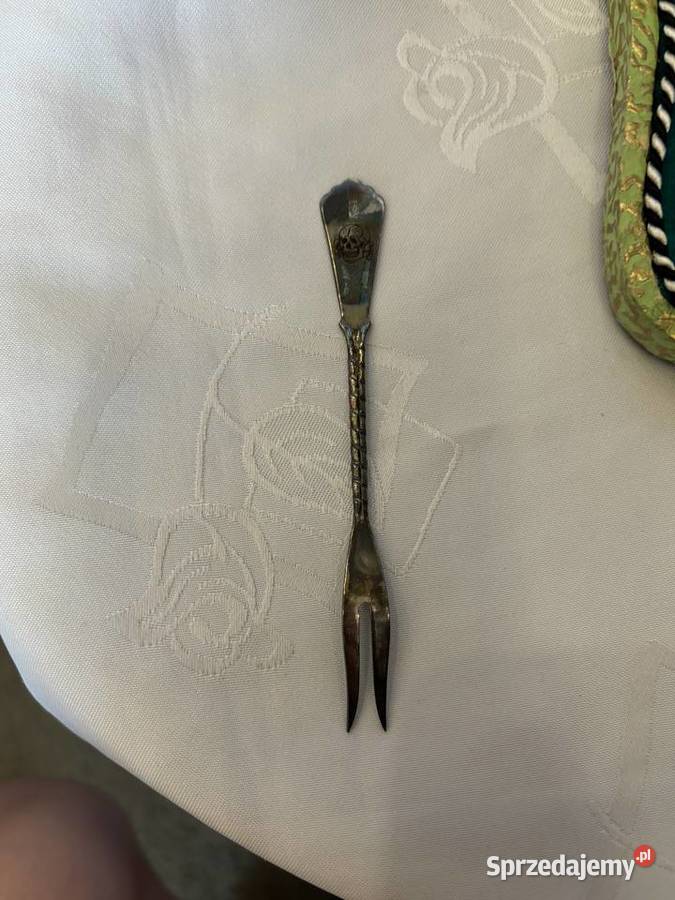 Widelczyki deserowe z kantyn oficerskich SS Kraków sprzedam