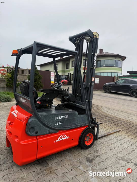 wózek widłowy elektryczny LINDE E1402 Triplex Linde Motoryzacja Działoszyn
