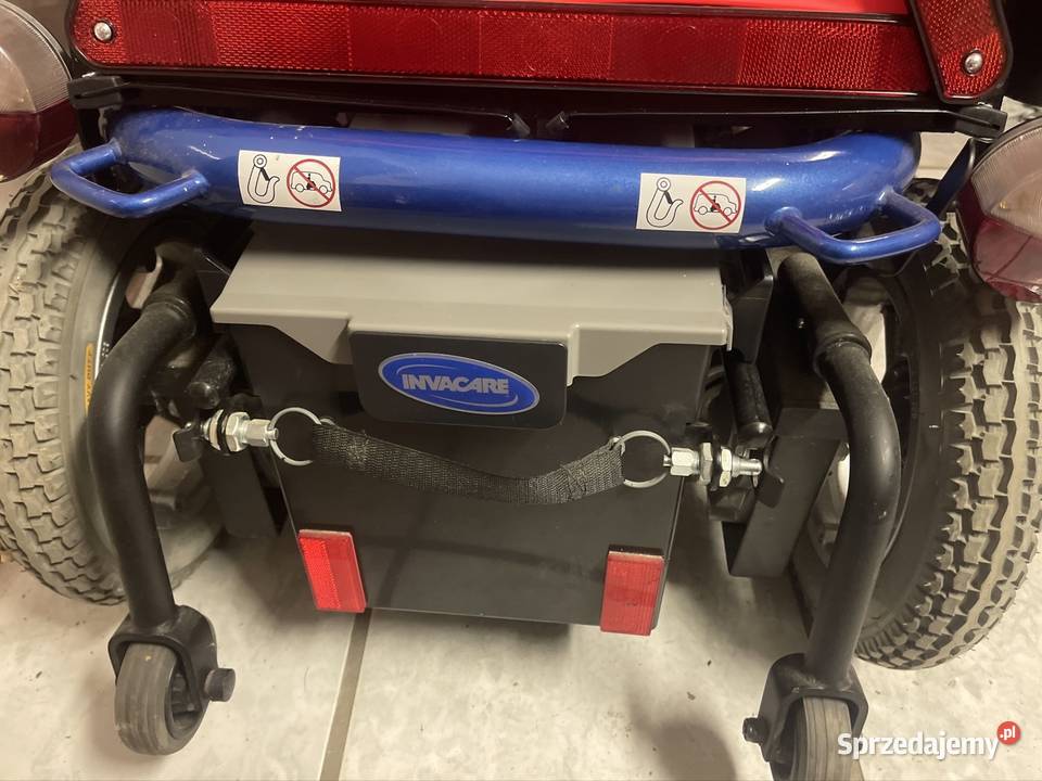 Wózek Seniora Invacare Bora nowe baterie Kielce