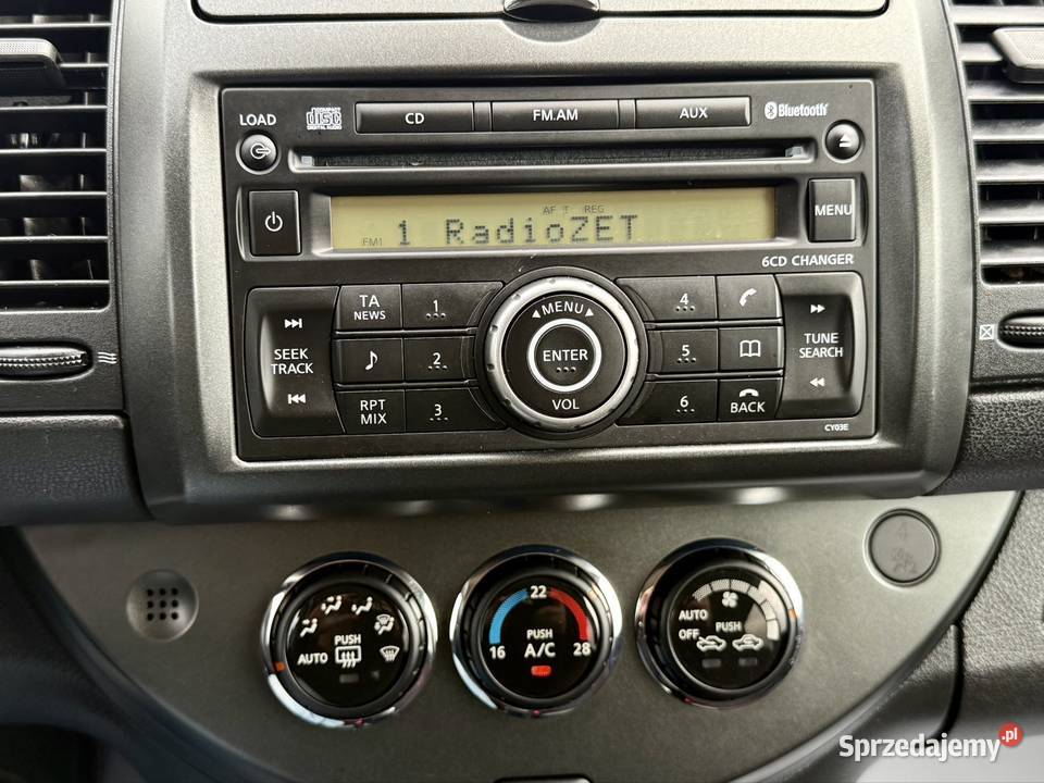 Nissan NOTĘ Limitowana Edycja Zamiana komputer pokładowy Nissan dolnośląskie Kłodzko