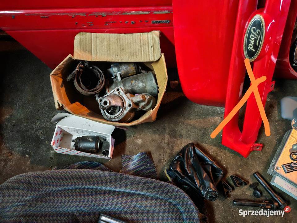 Ford Escort V RS2000 19901992 spojler tapicerka Łódź sprzedam