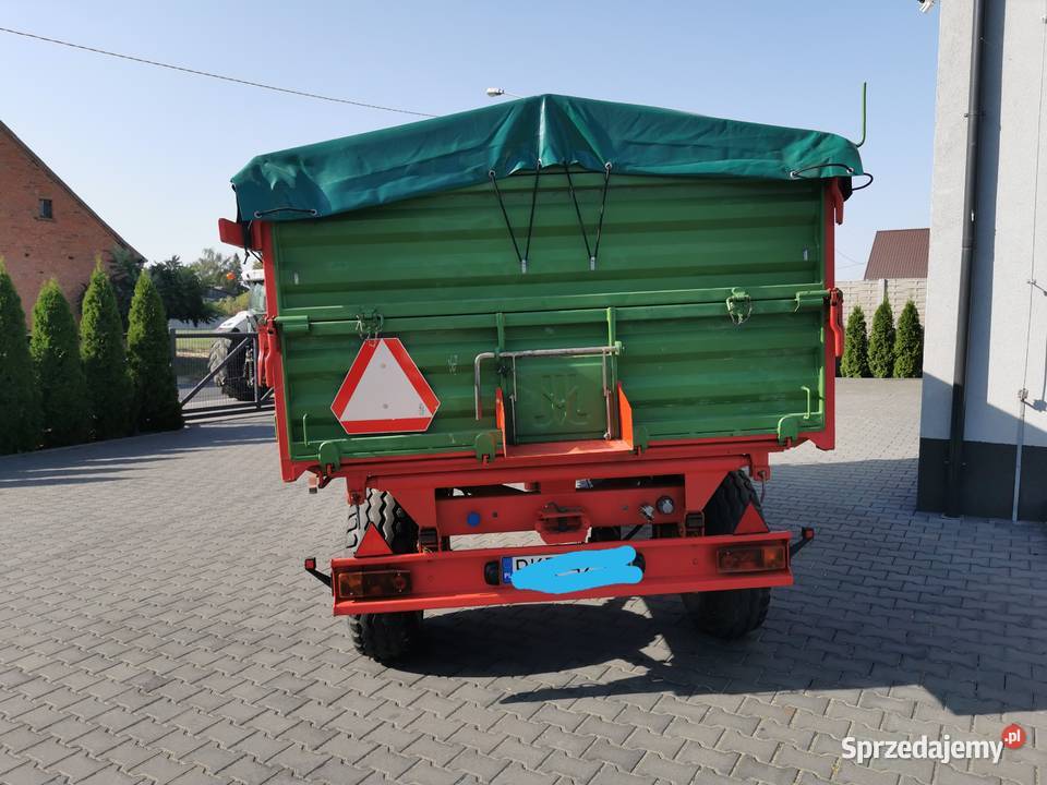 Wywrot 3 strony przyczepa rolnicza 6 ton PRONAR Przyczepy rolnicze wielkopolskie Borzęcice