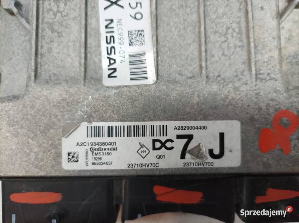 STEROWNIK SILNIKA A2829004400 Nissan Qashqai II sprzedam