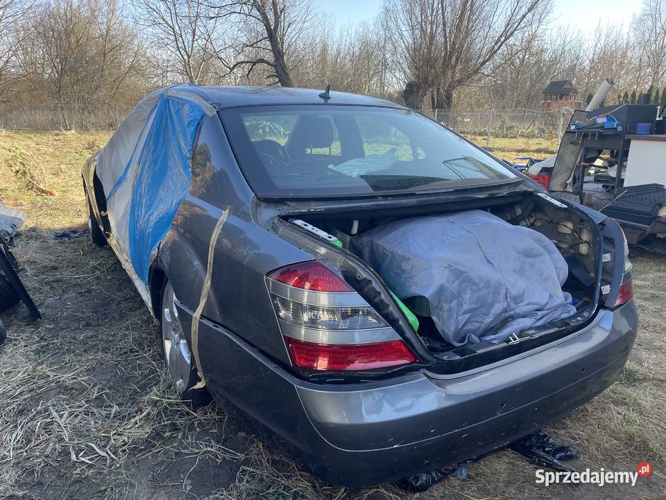 mercedes s klasa w221 anglik sprzedam okazyjnie Łomianki Dolne