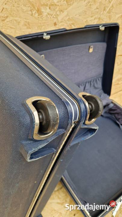 2 zabytkowe twarde walizki podróżne Samsonite mazowieckie Warszawa