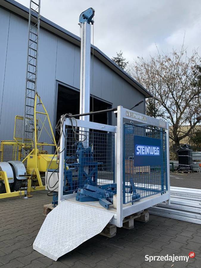 Winda budowlana wyciąg Steinweg Superlift 15 m wielkopolskie Poznań sprzedam