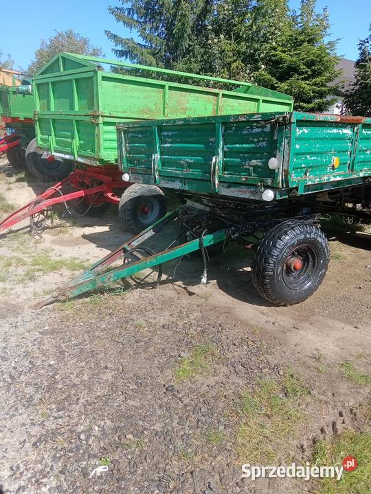 Przyczepa rolnicza AUTOSAN D 732 wywrotka nieuszkodzony Piotrów