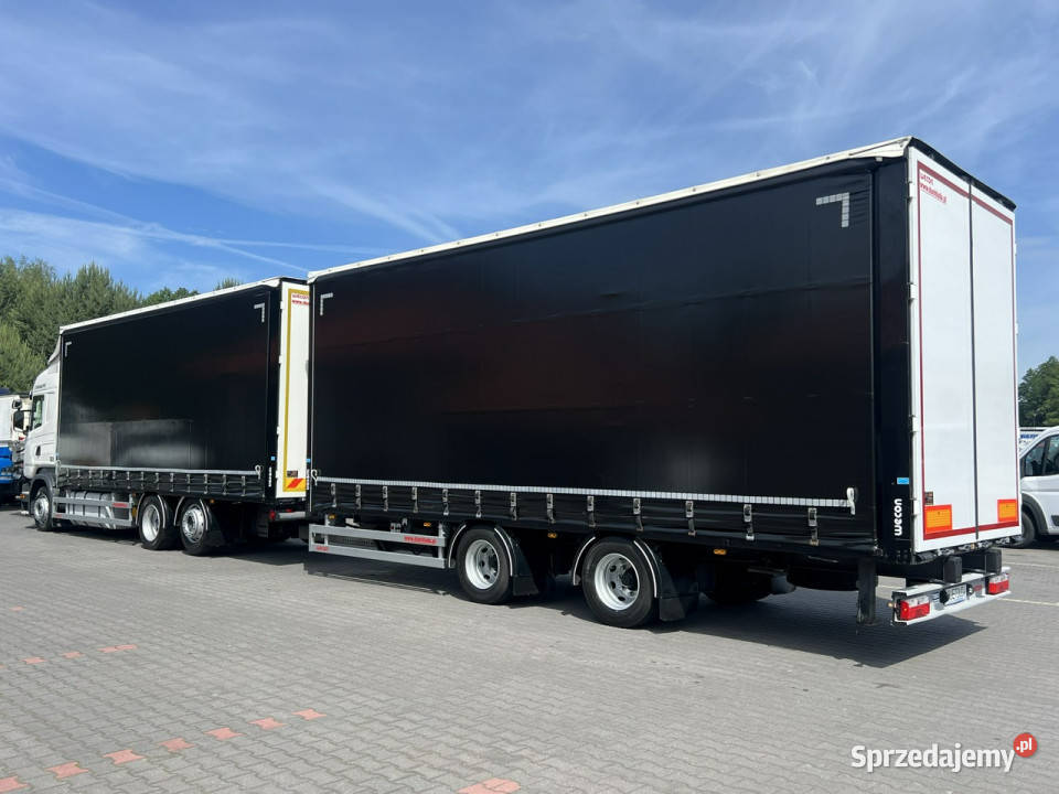 Scania R410 bez EGR Zabudowy Wecon 120m Dach elektryczne lusterka Widełki