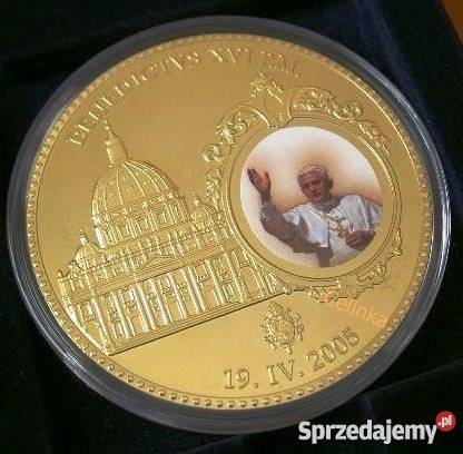 Zestaw Komunia Papież Jan Paweł II Pius Leo Sosnowiec