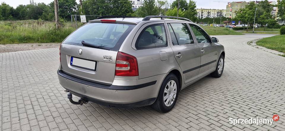 Skoda Octavia II 20TDI 2007r Salon Polska welurowa tapicerka