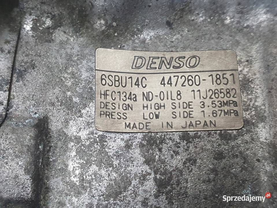 SPRĘŻARKA KLIMATYZACJI BMW E90 E91 20 D osobowe