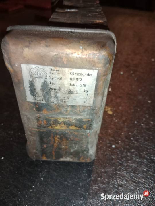 Wkład nagrzewnicy Jelcz 316 Poddębice