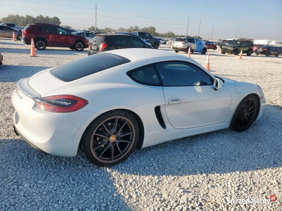 2015 PORSCHE CAYMAN uszkodzony Cayman Częstochowa
