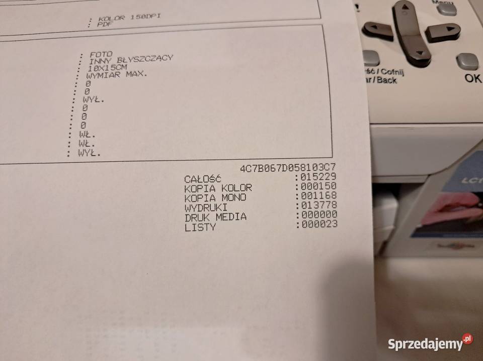 Brother DCP 385c drukarka urządzenie