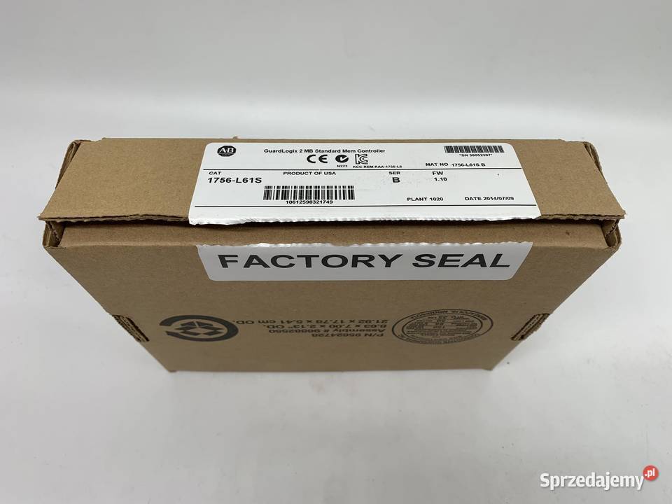 Allen Bradley 1756L61S 1756L61S Logix 5561S Pozostałe