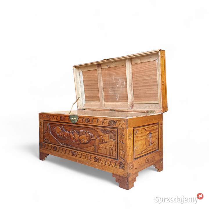 Skrzynia Kufer Dalekowschodni Orientalny Suchorzew sprzedam