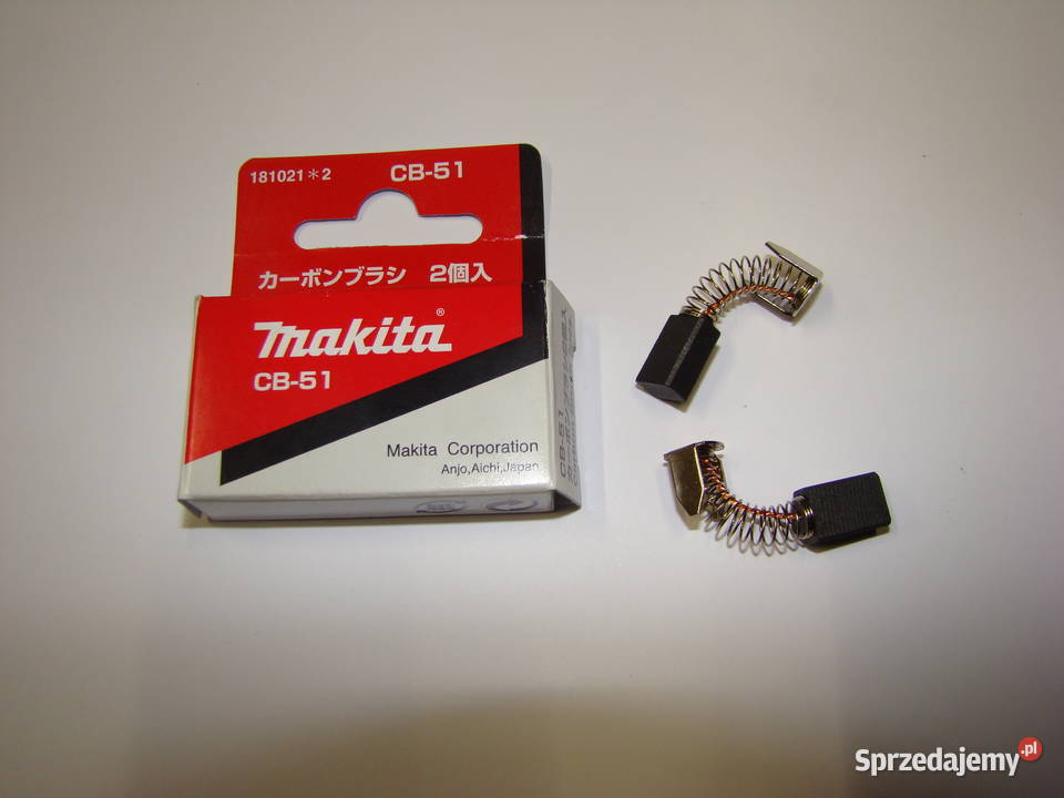 Szczotki węglowe MAKITA CB51 5x8 mm Ref 1810212 Bielsko-Biała