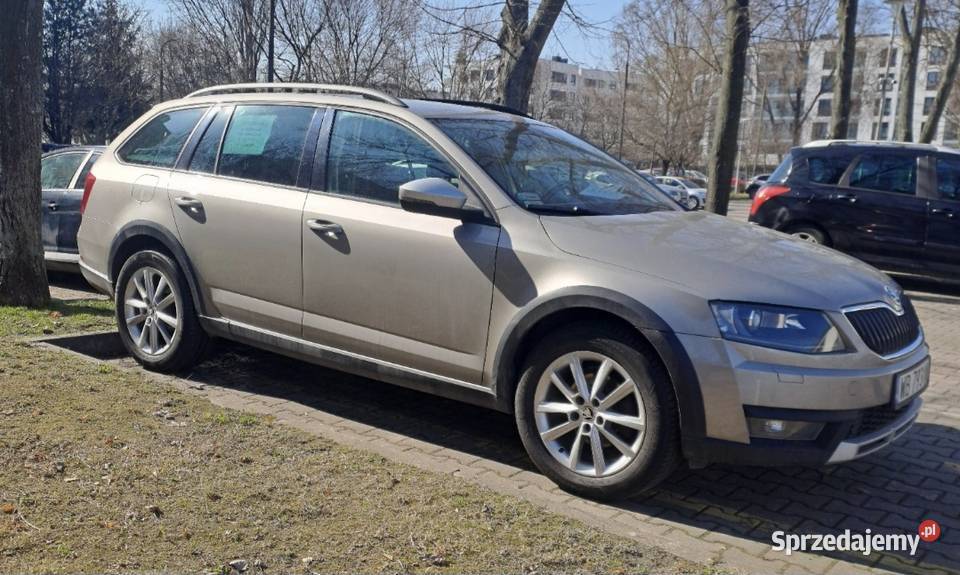 Skoda Octavia Scout 4x4 150KM mazowieckie Warszawa sprzedam