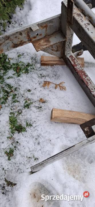 Pług do śniegu do traktorka ogrodniczego Solidny Osprzęt roboczy