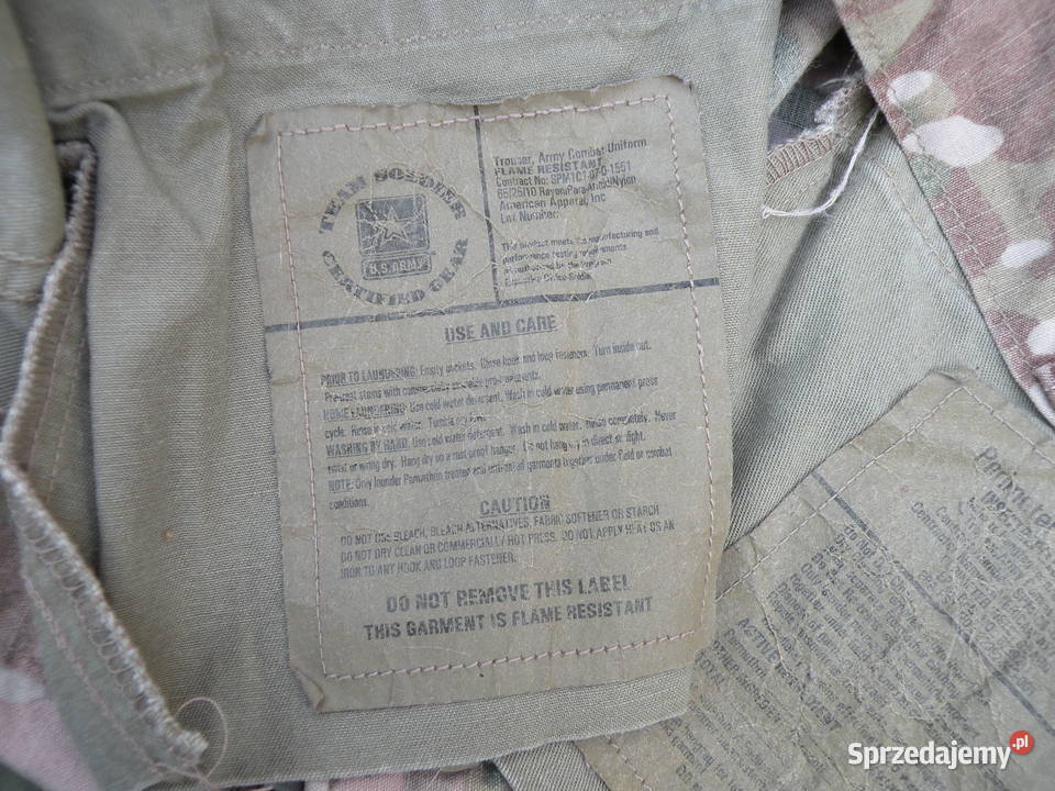 Spodnie FRACU multicam medium regular Militaria dolnośląskie Wrocław