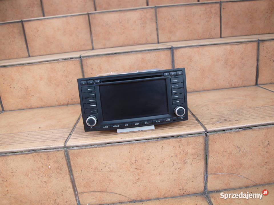 VW Touareg I radio CD nawigacja oryginalne 2002