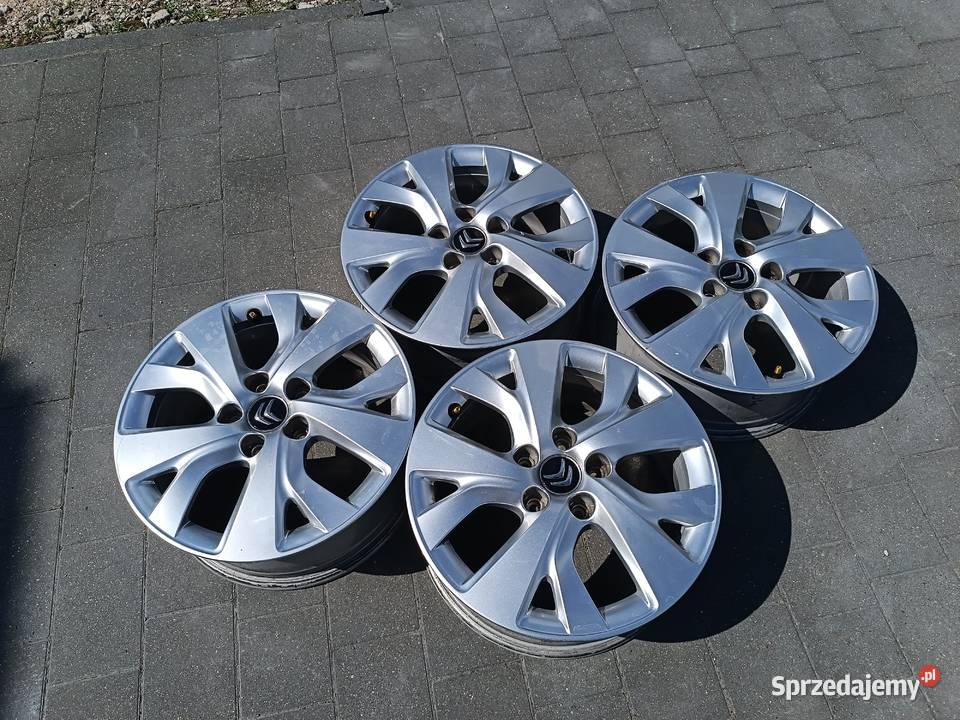 Sprzedam komplet felg aluminiowych Citron Samochodowe Konin