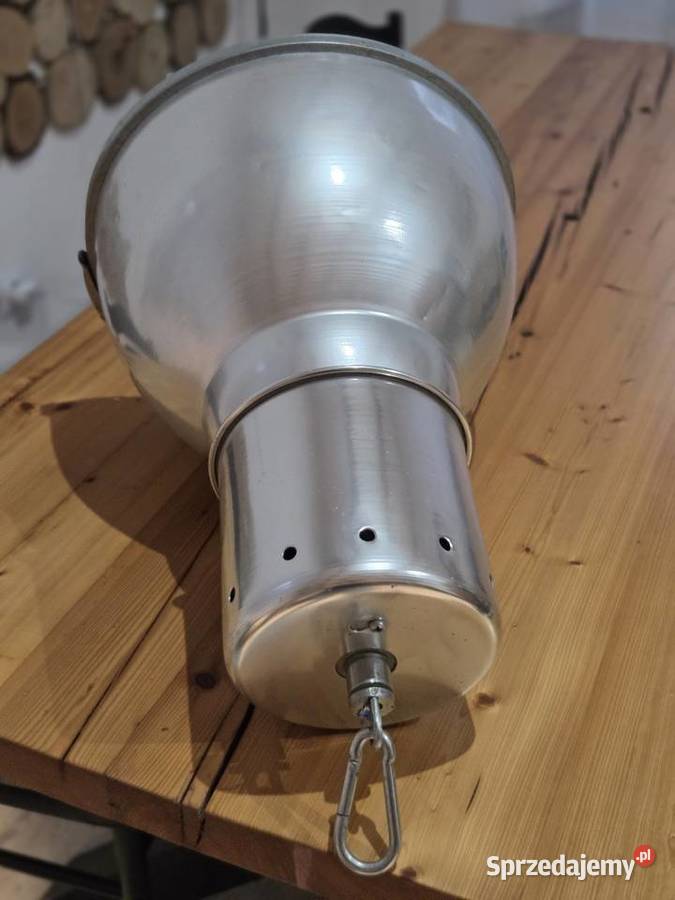 Lampa wisząca PRL duża dolnośląskie Kłodzko