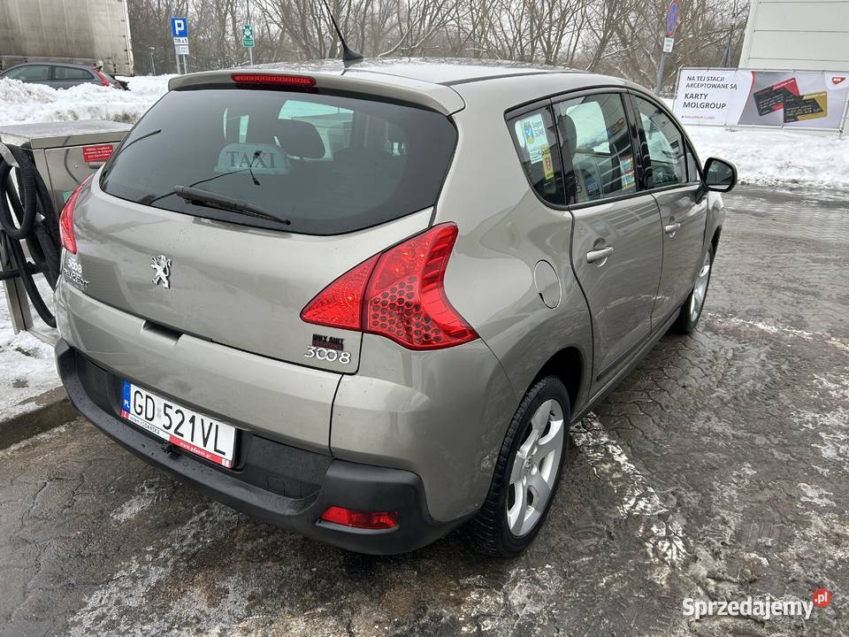 Peugeot 3008 16HDi 2009r Oszczędny dużym Gdańsk sprzedam
