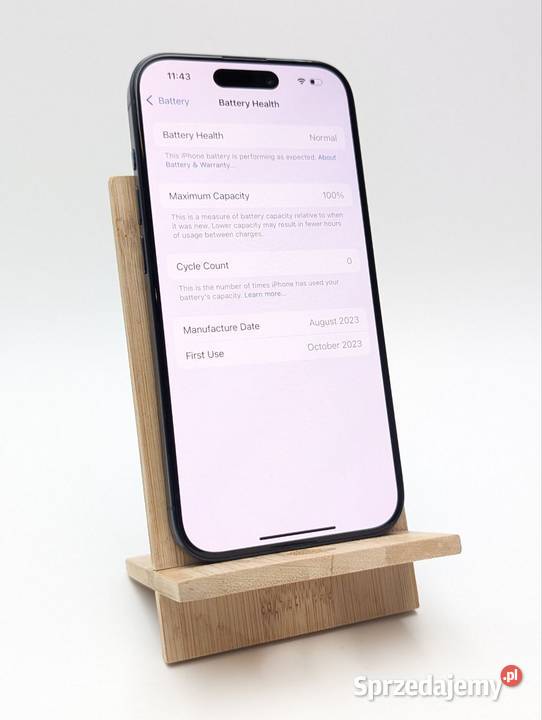 Apple iPhone 15 Pro 128 GB eSim sprzedam