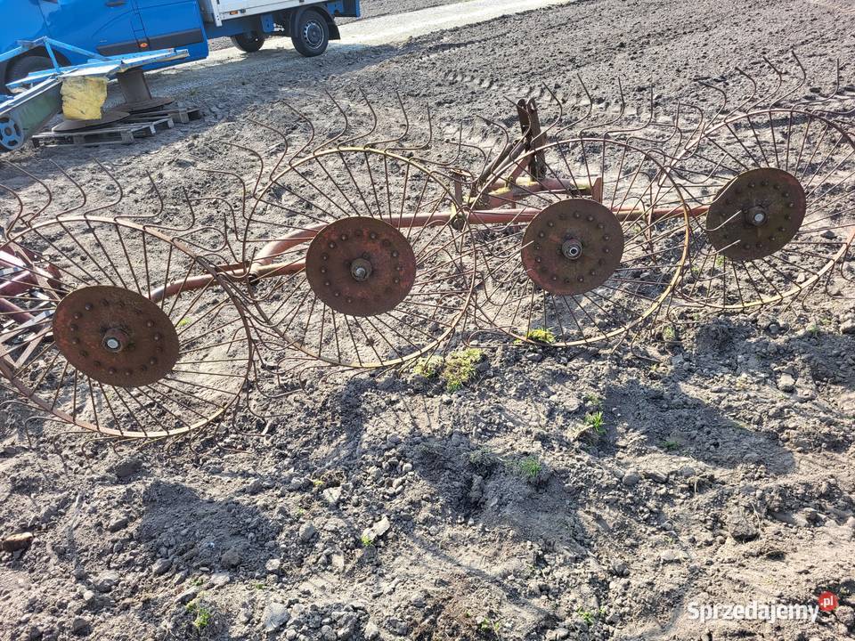 Zgrabiarka zawieszana przewracarka Zgrabiarki i przetrząsacze mazowieckie Wiskitki sprzedam