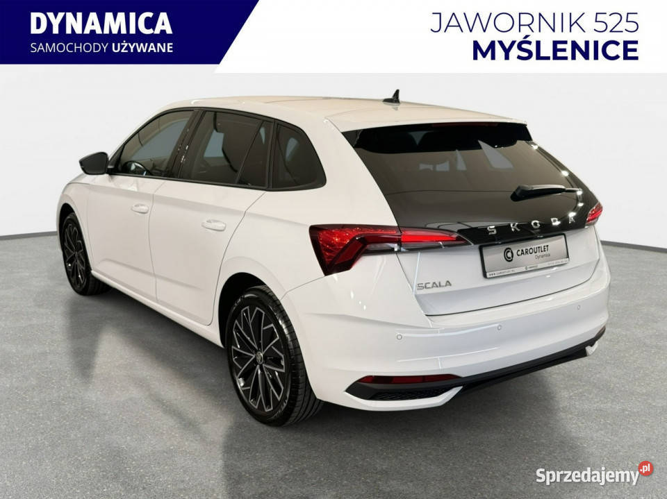 koda Scala VAT 23 Selection 10TSI 115 DSG 2024 r światła przeciwmgielne Myślenice sprzedam