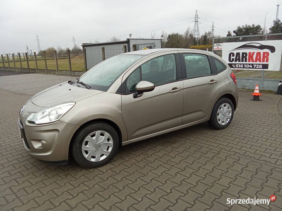 CITROEN C3 II 16 HDI PRZEBIEG 174 Zadbany VAT marża Wągrowiec sprzedam