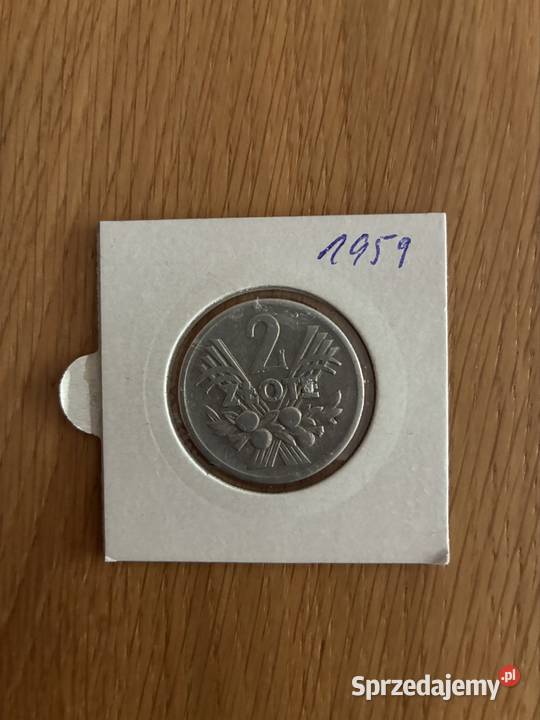 2 zl jagoda 1959 Numizmatyka lubelskie Puławy sprzedam