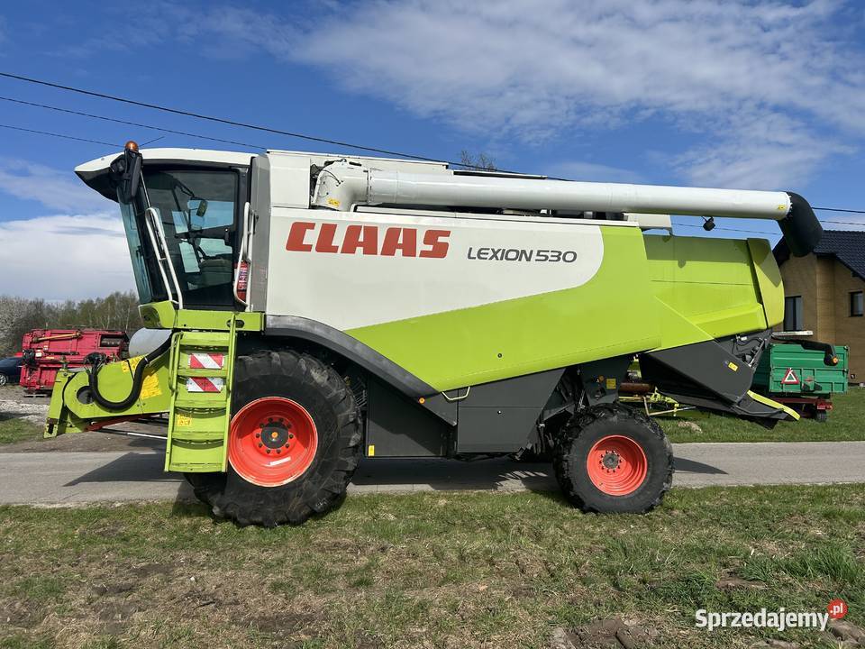 Claas Lexion 530 4X4 Heder C540 54M 2006R świętokrzyskie Bogoria