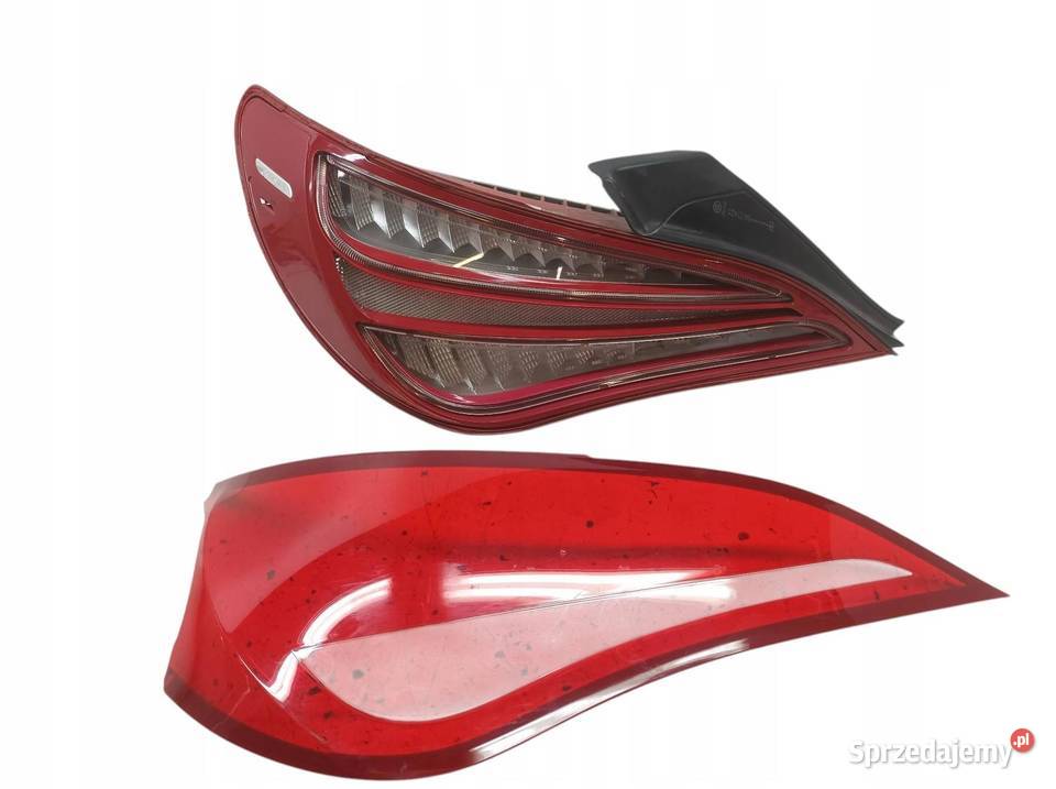 LAMPA TYŁ LEWA SEDAN LED W117 USZKODZONA