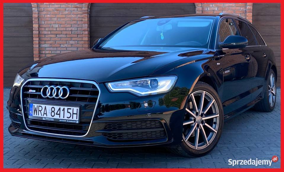AUDI A6 C7 20 TDI S Line Grzane Fotele Alu 19 mazowieckie Radom