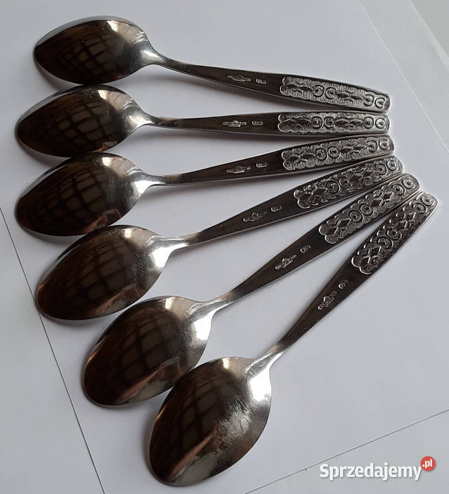 Łyżki obiadowe 4 wz KASZUBSKI Gerlach sztućce Dąbrowa Górnicza