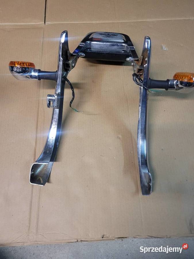 Kawasaki EN 500 A EN500A 1992 TYLNE OPARCIE Ramy