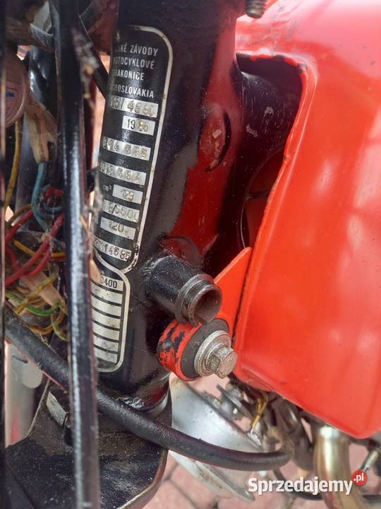 Cezet jawa 125 wsk mz pomarańczowy Rzeszów