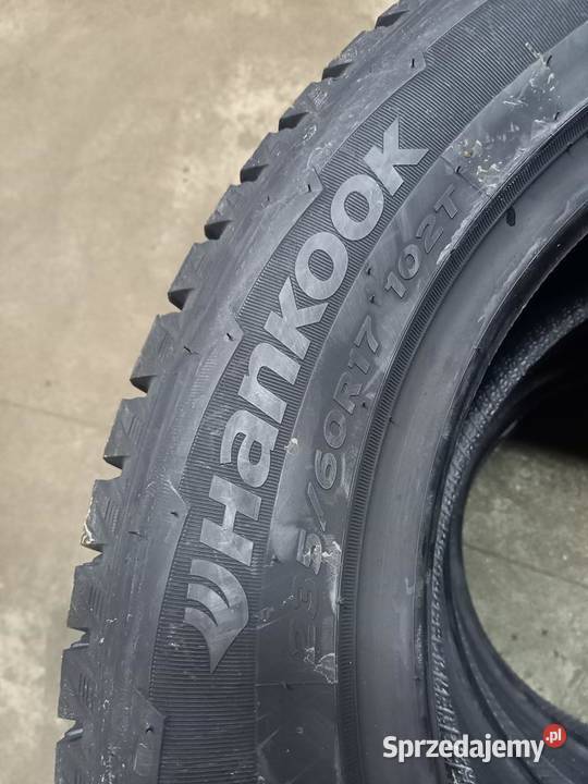 2x Opona NIEUŻYWANA ZIMOWA 23560R17 HANKOOK 319 podlaskie Zaścianki