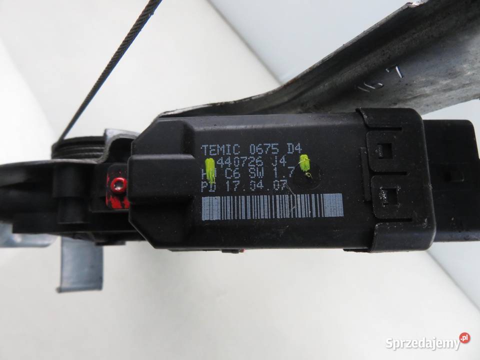 PODNOŚNIK SZYBY LEWY PRZEDNI RENAULT SCENIC II osobowe