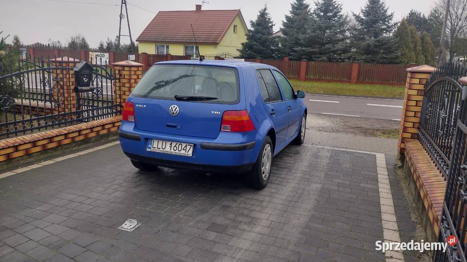 VW Golf IV 19 TDI 90KM Łuków sprzedam