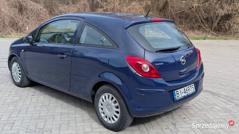 Opel Corsa D 12 Benz Van pełny VAT Białystok