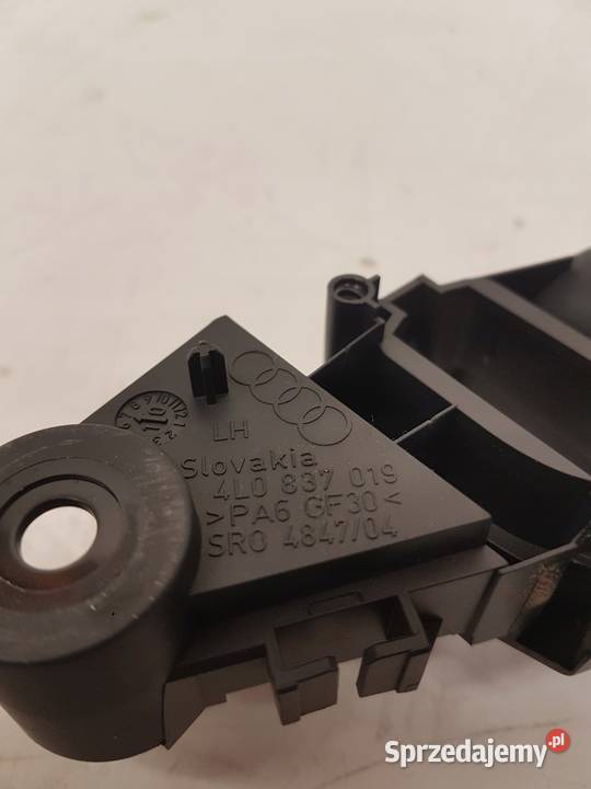 KLAMKA WEWNĘTRZNA LEWA PRZÓD AUDI Q7 4L0837019 Przystajń