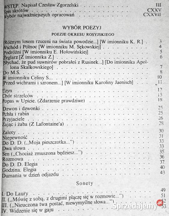 Wybór poezyj Tom 2 Adam Mickiewicz miękka Chełm