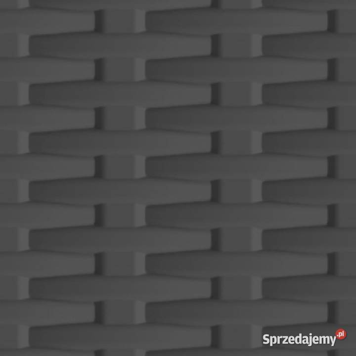 Szafka plastikowa 68x39x92 motyw rattanu mazowieckie Warszawa