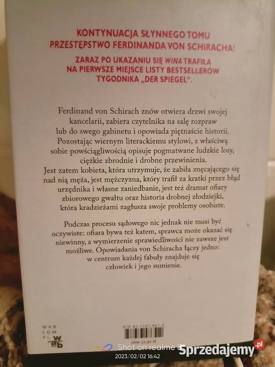 Wina książki prezenty Warszawa księgarnia Praga literatura piękna - proza zagraniczna