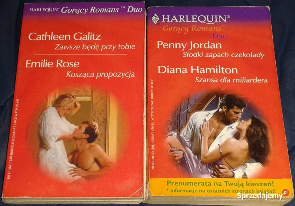 Harlequin Książki romanse 43 części