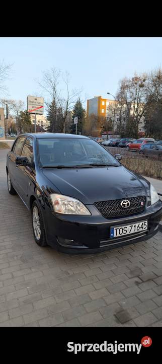 Toyota Corolla IXE120 18 E12 TS 192 2003 wersja wielofunkcyjna kierownica Warszawa sprzedam